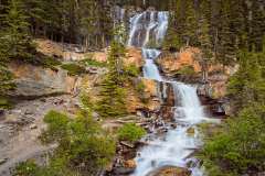 Tangle Creek Falls. Icefields Parkway, AB