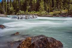 Kicking Horse River.  Yoho National Park, BC