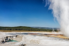 CLEPSYDRA GEYSER. YELLOWSTONE NATIONAL PARK. WYOMING