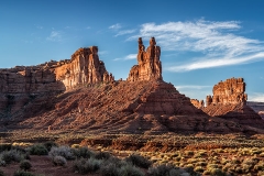 THE VALLEY OF THE GODS. UTAH