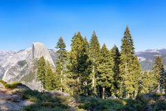 GLACIER POINT. YOSEMITE NATIONAL PARK. CALIFORNIA