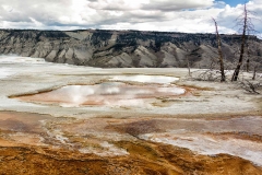 Mammoth Hot Springs. Yellowstone National Park. Wyoming