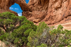 Double Arch. Arches National Park. Utah